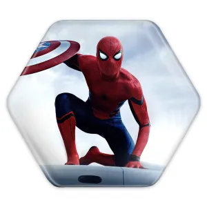 پیکسل شش ضلعی مرد عنکبوتی مارول Marvel