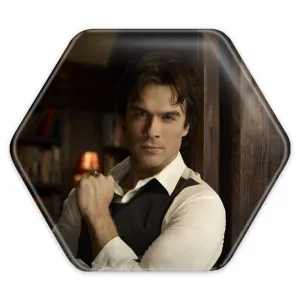 پیکسل شش ضلعی دیمون خاطرات یک خون آشام The Vampire Diaries