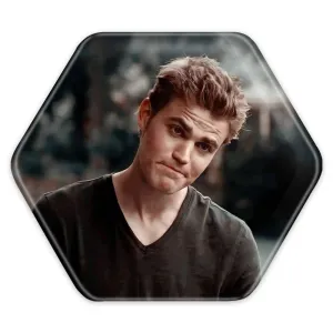 پیکسل شش ضلعی استفان سالواتوره خاطرات یک خون آشام The Vampire Diaries