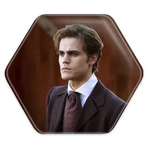 پیکسل شش ضلعی استفان سالواتوره خاطرات یک خون آشام The Vampire Diaries