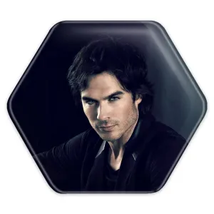 پیکسل شش ضلعی دیمون خاطرات یک خون آشام The Vampire Diaries