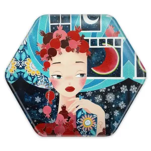 پیکسل شش ضلعی شب یلدا