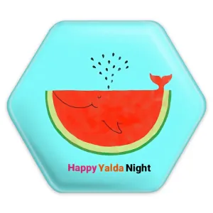 پیکسل شش ضلعی شب یلدا