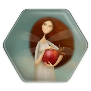 پیکسل شش ضلعی شب یلدا