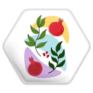 پیکسل شش ضلعی شب یلدا