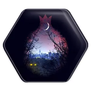 پیکسل شش ضلعی شب یلدا