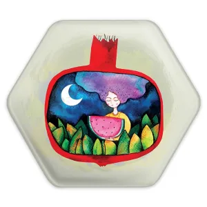 پیکسل شش ضلعی شب یلدا