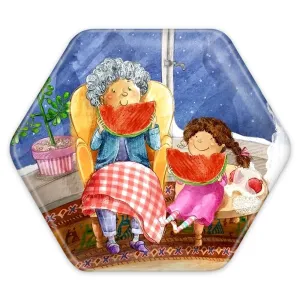 پیکسل شش ضلعی شب یلدا