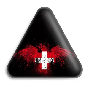 پیکسل مثلثی پرچم سوئیس