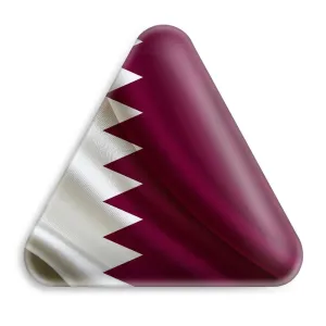 پیکسل مثلثی پرچم قطر