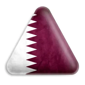 پیکسل مثلثی پرچم قطر