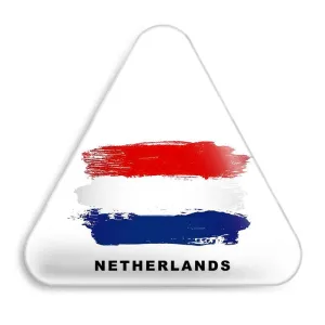 پیکسل مثلثی پرچم هلند