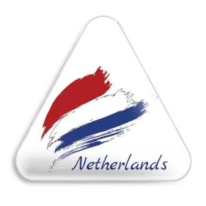 پیکسل مثلثی پرچم هلند