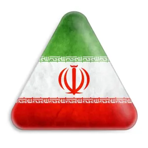 پیکسل مثلثی پرچم ایران