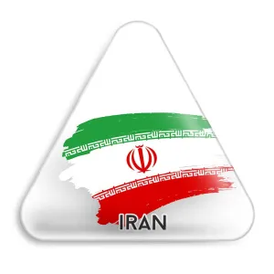 پیکسل مثلثی پرچم ایران