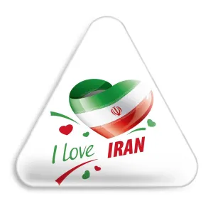 پیکسل مثلثی پرچم ایران