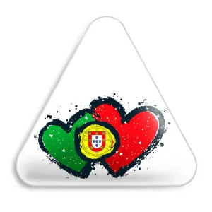 پیکسل مثلثی پرچم پرتغال