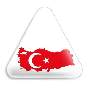 پیکسل مثلثی پرچم ترکیه