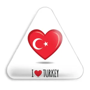 پیکسل مثلثی پرچم ترکیه
