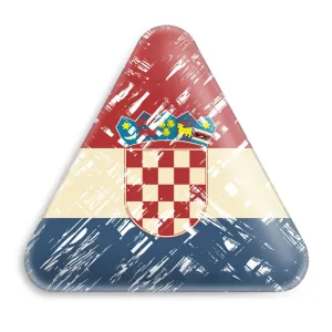 پیکسل مثلثی پرچم کرواسی