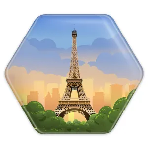 پیکسل شش ضلعی برج ایفل