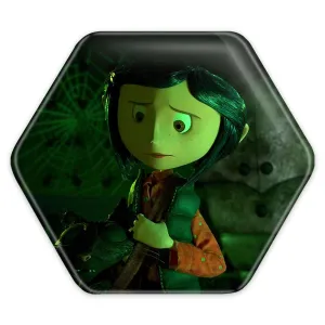 پیکسل شش ضلعی کورالاین Coraline