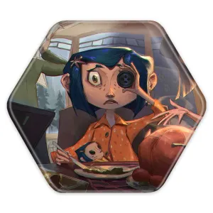 پیکسل شش ضلعی کورالاین Coraline
