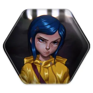 پیکسل شش ضلعی کورالاین Coraline
