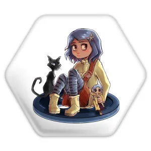 پیکسل شش ضلعی کورالاین Coraline