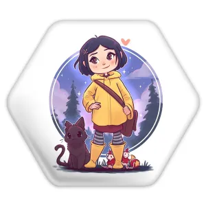 پیکسل شش ضلعی کورالاین Coraline