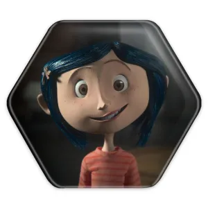 پیکسل شش ضلعی کورالاین Coraline