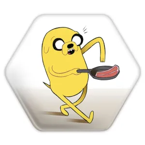 پیکسل شش ضلعی جیک وقت ماجراجویی Adventure Time