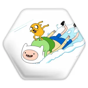 پیکسل شش ضلعی جیک و فین وقت ماجراجویی Adventure Time