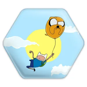 پیکسل شش ضلعی جیک و فین وقت ماجراجویی Adventure Time