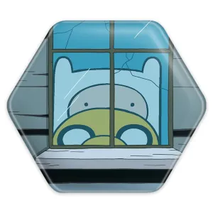 پیکسل شش ضلعی جیک و فین وقت ماجراجویی Adventure Time