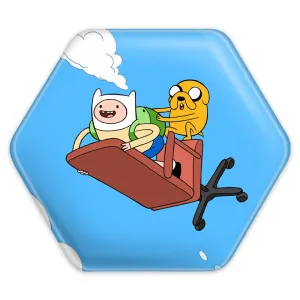 پیکسل شش ضلعی جیک و فین وقت ماجراجویی Adventure Time
