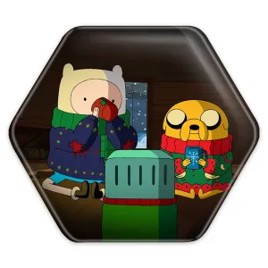 پیکسل شش ضلعی جیک و فین وقت ماجراجویی Adventure Time