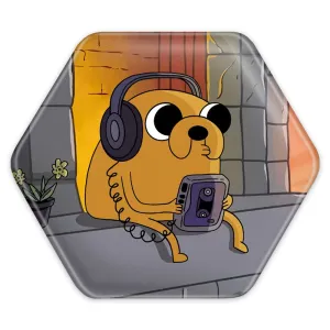 پیکسل شش ضلعی جیک وقت ماجراجویی Adventure Time