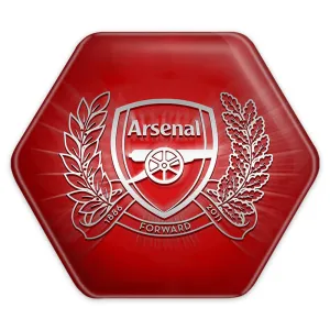 پیکسل شش ضلعی باشگاه آرسنال Arsenal