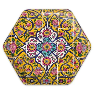 پیکسل شش ضلعی کاشی