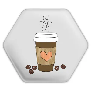 پیکسل شش ضلعی قهوه Coffee