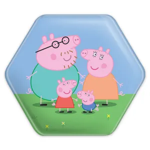 پیکسل شش ضلعی خانواده پپا پیگ انیمیشن پپا پیگ Peppa pig