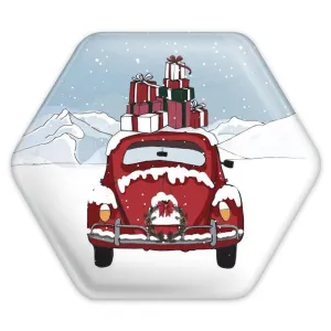 پیکسل شش ضلعی کریسمس Christmas