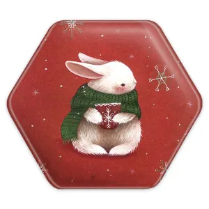 پیکسل شش ضلعی کریسمس Christmas