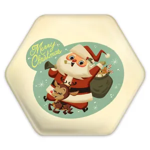 پیکسل شش ضلعی کریسمس Christmas