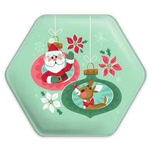 پیکسل شش ضلعی کریسمس Christmas