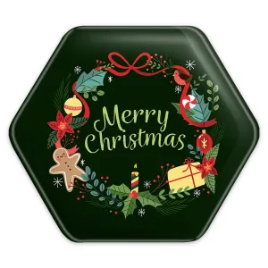 پیکسل شش ضلعی کریسمس Christmas