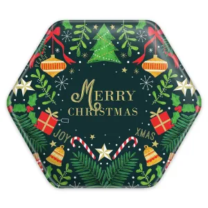 پیکسل شش ضلعی کریسمس Christmas