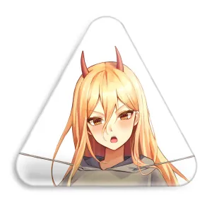 پیکسل مثلثی پاور انیمه مرد اره ای Chainsaw Man