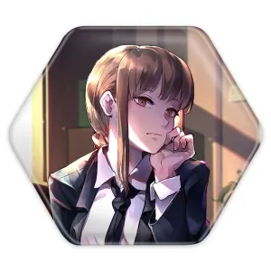 پیکسل شش ضلعی ماکیما انیمه مرد اره ای Chainsaw Man